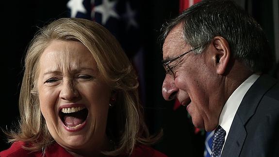 Panetta y Clinton, en una imagen de archivo 