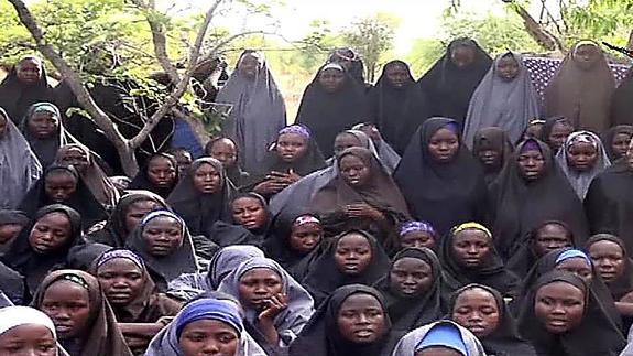 Adolescentes secuestradas por Boko Haram. 