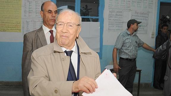 Beyi Caid Essebsi, líder de