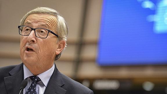 El presidente de la Comisión Europea (CE), Jean-Claude Juncker. 