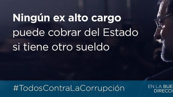 Las medidas contra la corrupción del PP, en sus 'tuits'