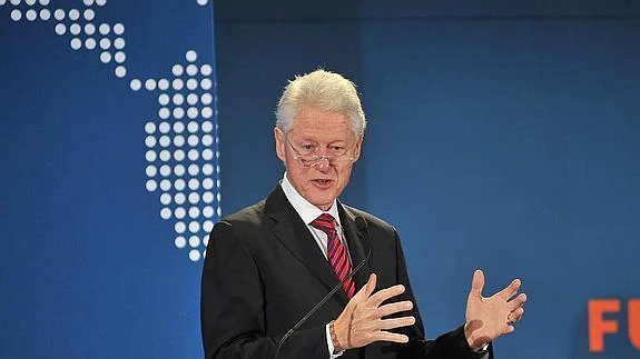 El expresidente estadounidense Bill Clinton. 