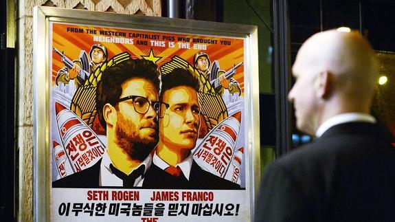 Cartel promocional de 'The Interview'. 