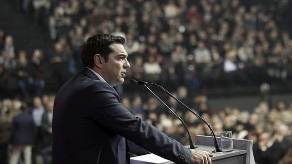 Alexis Tsipras. 