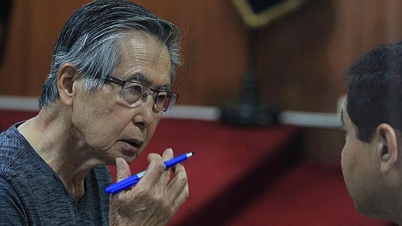 El expresidente peruano Alberto Fujimori. 