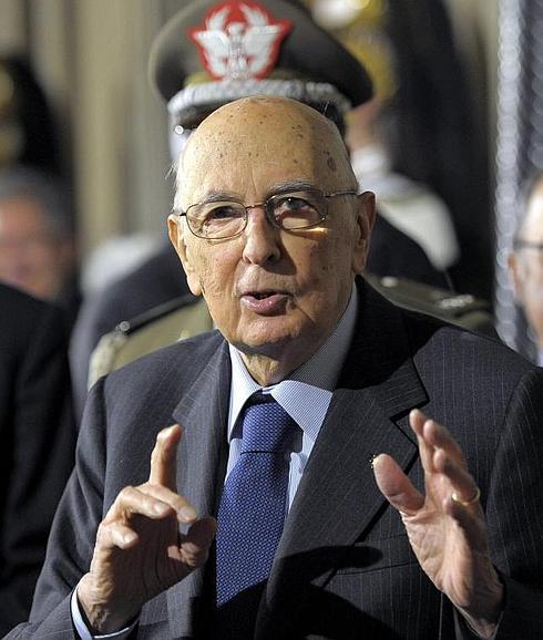 Giorgio Napolitano. 