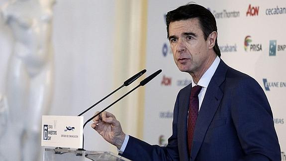 El ministro de Industria, Energía y Turismo, José Manuel Soria. 