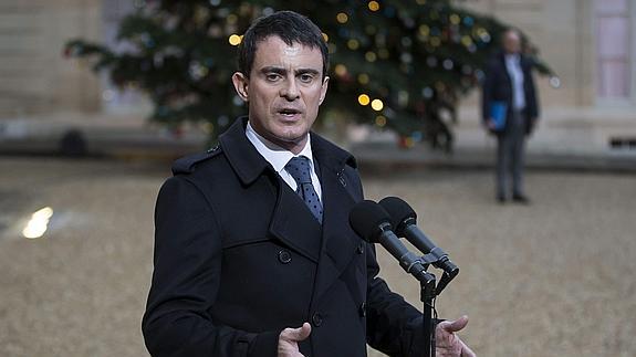 El primer ministro francés Manuel Valls. 