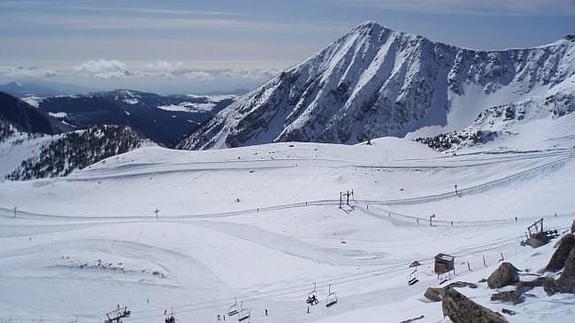 La estación de esquí de Vallter 2000