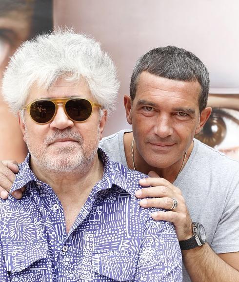 Pedro Almodóvar y Antonio Banderas.