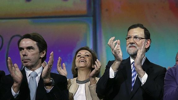 José María Aznar y Mariano Rajoy. 