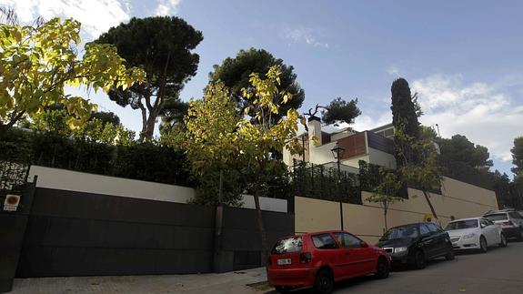 Residencia de los duques de Palma en el barrio barcelonés de Pedralbes. 