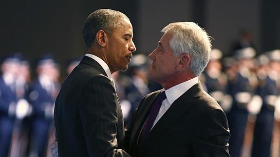 Obama y Hagel