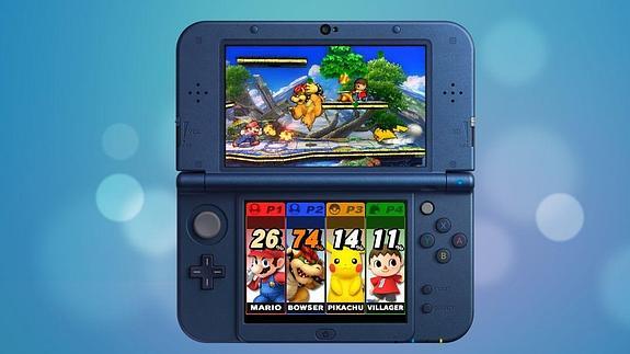 'Super Smash Bros.', en la New 3DS XL.