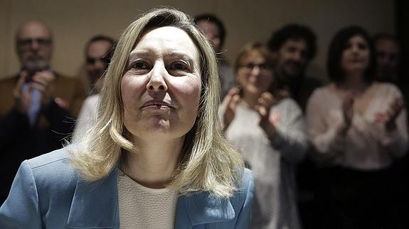 La diputada socialista en la Asamblea de Madrid Amparo Valcarce. 