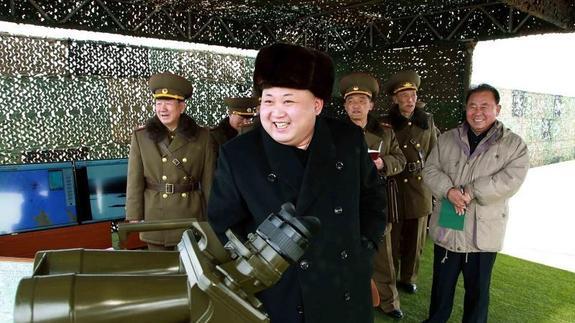 El líder de Corea del Norte, Kim Jong-un. 