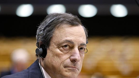 El presidente del Banco Central Europeo (BCE), Mario Draghi. 