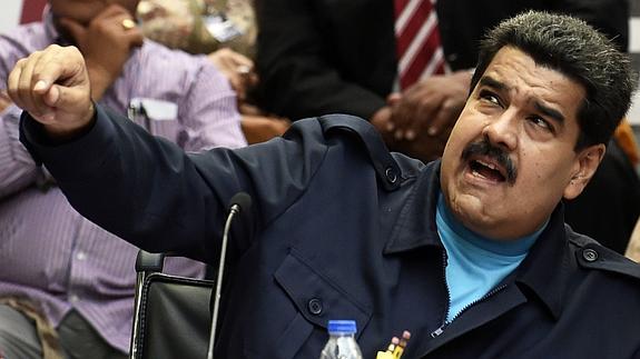 El presidente de Venezuela, Nicolás Maduro. 