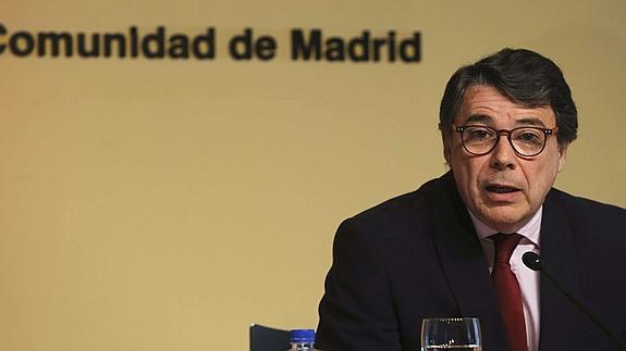 El presidente de la Comunidad de Madrid, Ignacio González. 