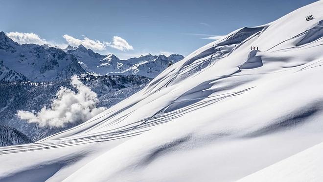 Los grandes espesores de la estación de Baqueira permiten ampliar la temporada de nieve