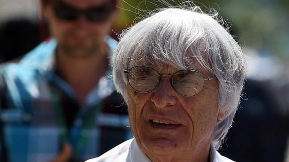 Bernie Ecclestone. 