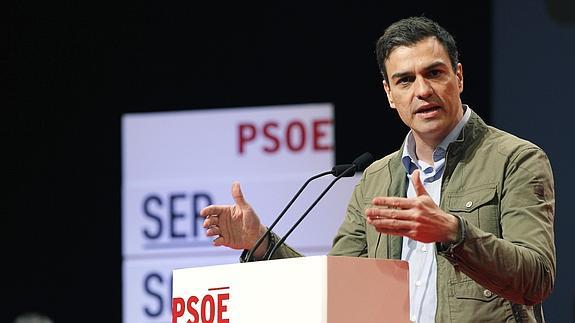 El secretario general del PSOE, Pedro Sánchez. 