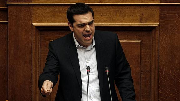 El Primer ministro griego, Alexis Tsipras.