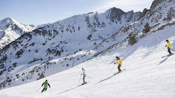 Una de las pistas de Vallnord, en una imagen reciente