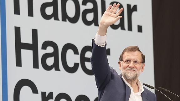 Mariano Rajoy, en Alicante.