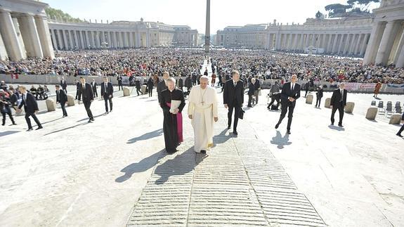 Francisco, hoy en el Vaticano.