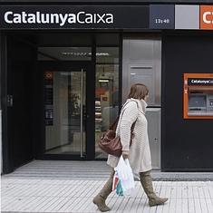 sucursal de Catalunya Caixa, en Barcelona. Archivo