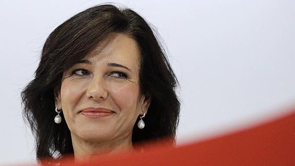 Ana Botín, presidenta del Banco Santander. 