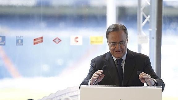 Florentino Pérez, presidente del Real Madrid. 