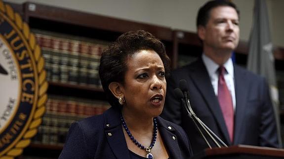 La fiscal general de EE UU, Loretta Lynch. 