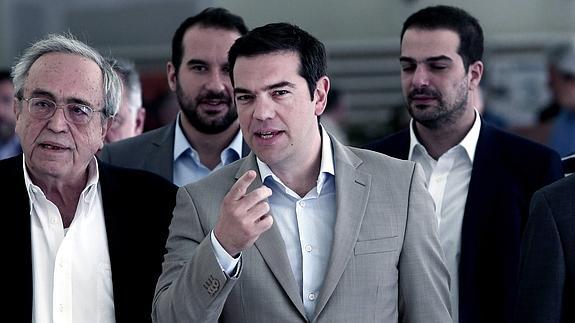 Alexis Tsipras. 