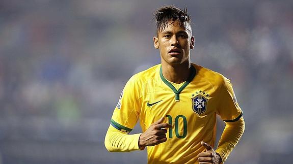 Neymar, en la Copa América. 