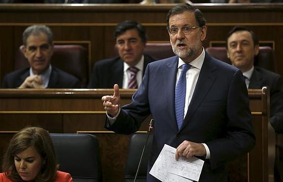 El presidente del Gobierno español, Mariano Rajoy. 