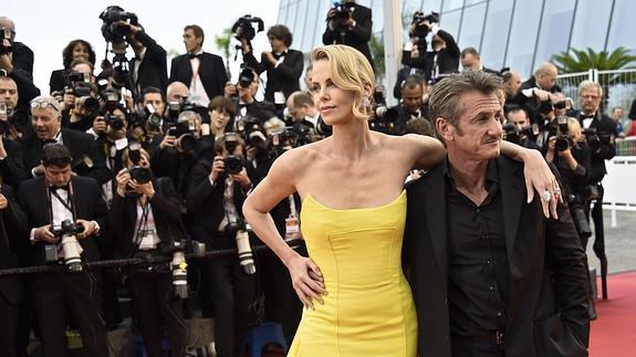 La pareja, durante su última aparición pública, en el Festival de Cannes.