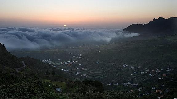 Las vistas desde el Parador Cruz de Tejada en Gran Canaria.