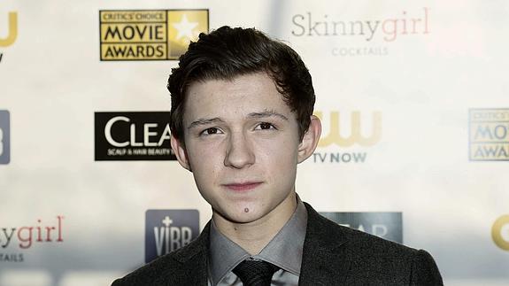 El actor británico Tom Holland.