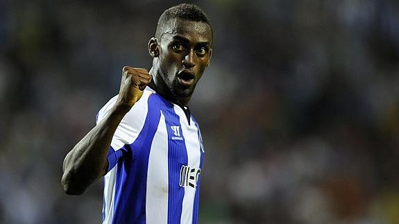 Jackson Martinez celebra un gol con el Oporto. 