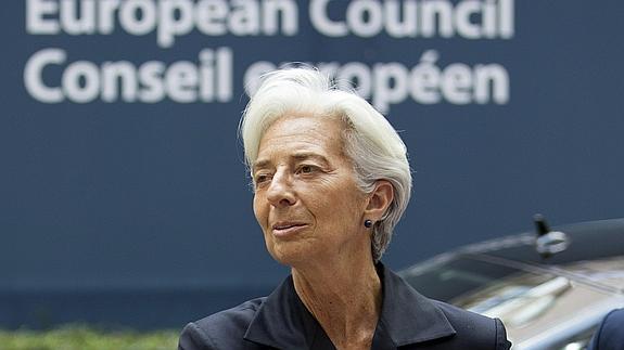 Christine Lagarde.