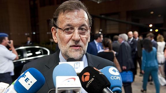 Mariano Rajoy, en Bruselas.