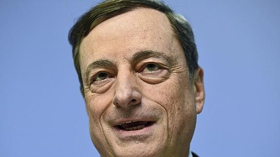 El presidente del Banco Central Europeo (BCE), Mario Draghi.