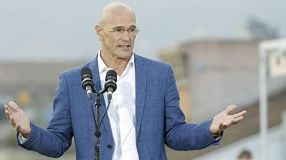 El cabeza de lista, Raül Romeva.