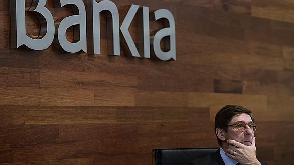 El presidente de Bankia, José Ignacio Goirigolzarri.