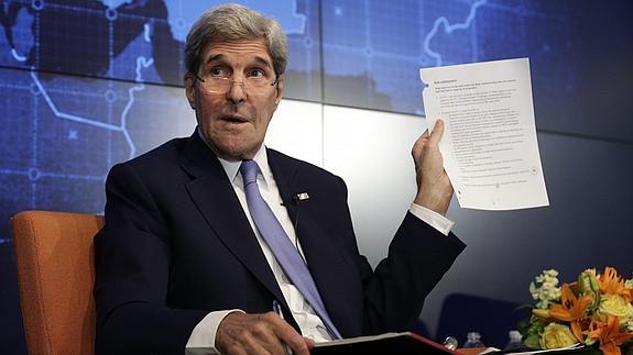 El secretario de Estado de Estados Unidos, John Kerry.