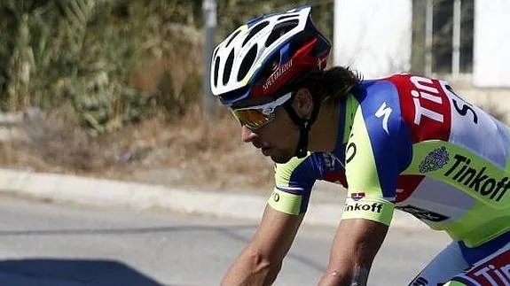 Peter Sagan, durante la Vuelta 2015. 