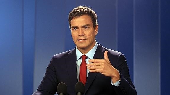 Pedro Sánchez. 