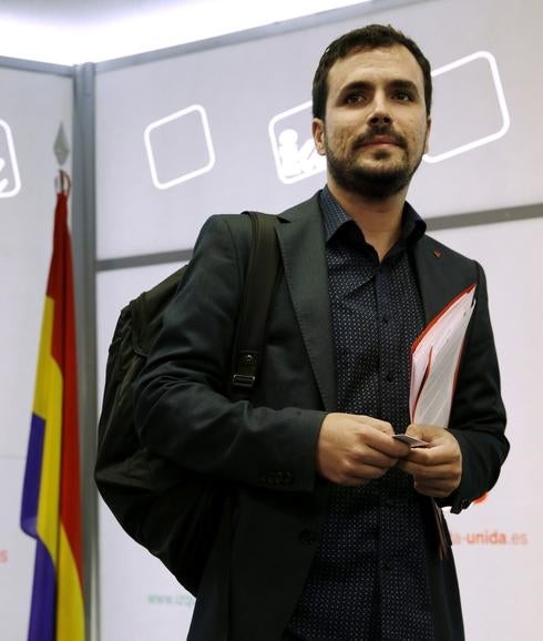 Alberto Garzón. 